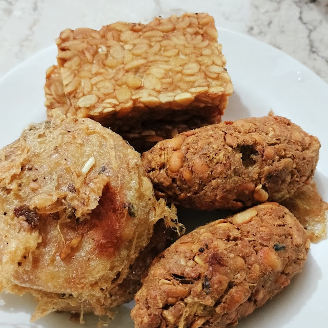 Mendol Tempe Paru Perkedel