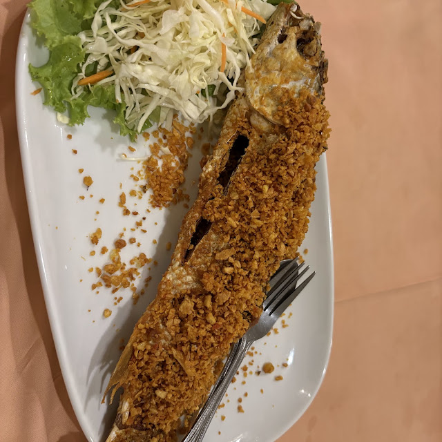 Deep Fried Fish with Fish Sauce