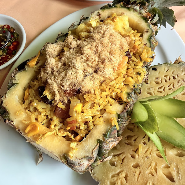 Pineapple Fried Rice Dish