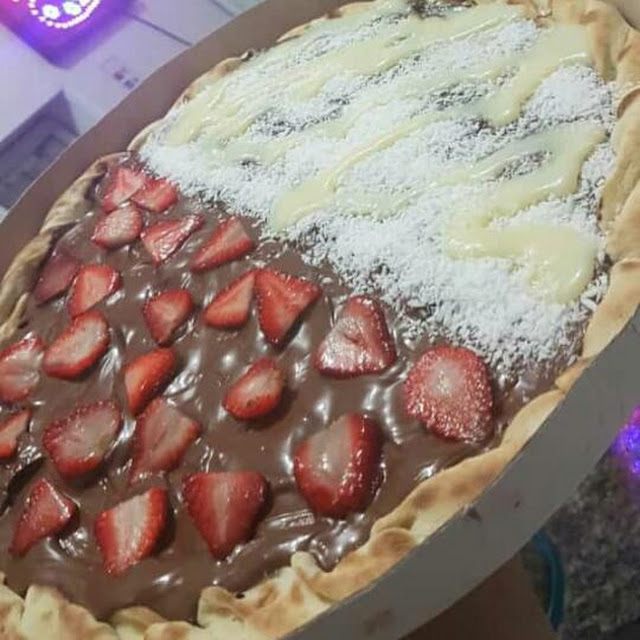 Pizza Doce Nutella