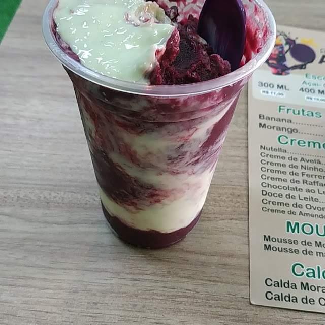 Açaí 500ml Com Creme de Rafaello