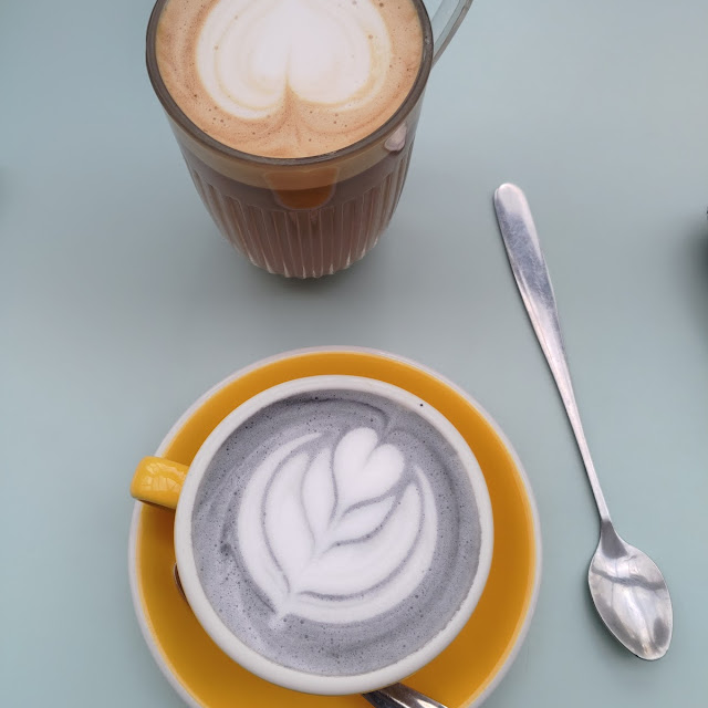 Vanilla Charcoal Latte