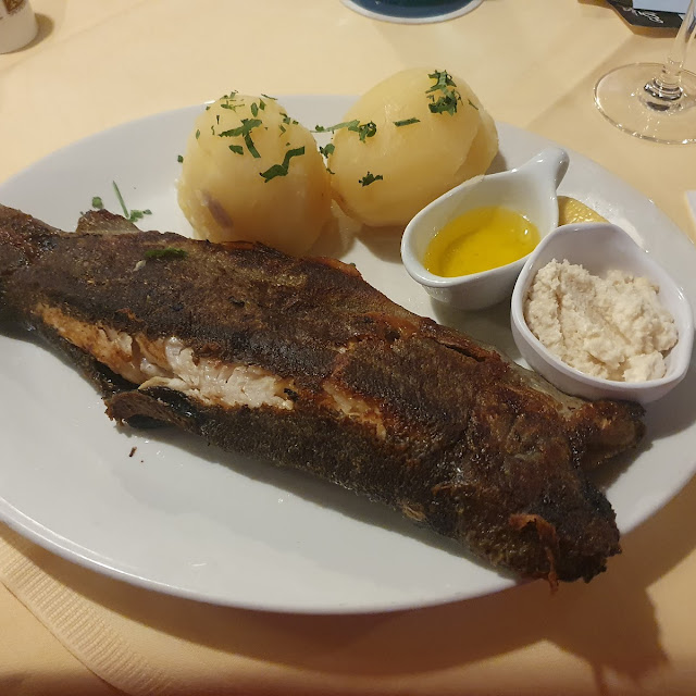 Fangfrische Forelle Gegrillt