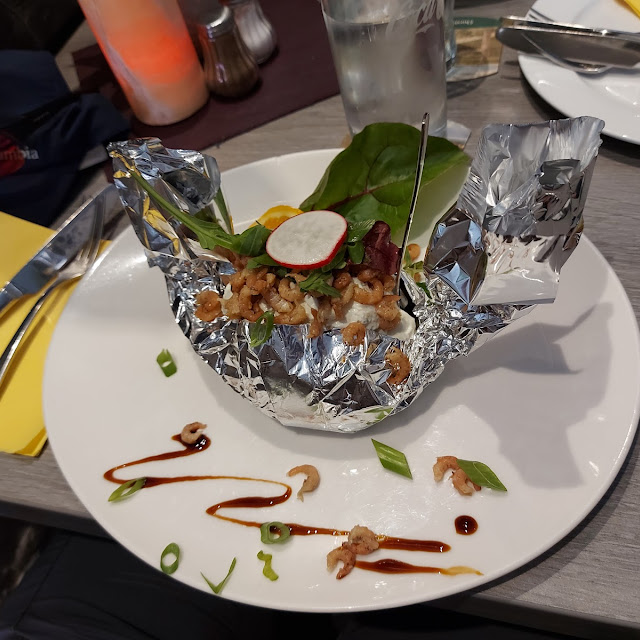 Ofenkartoffel Mit Krabben