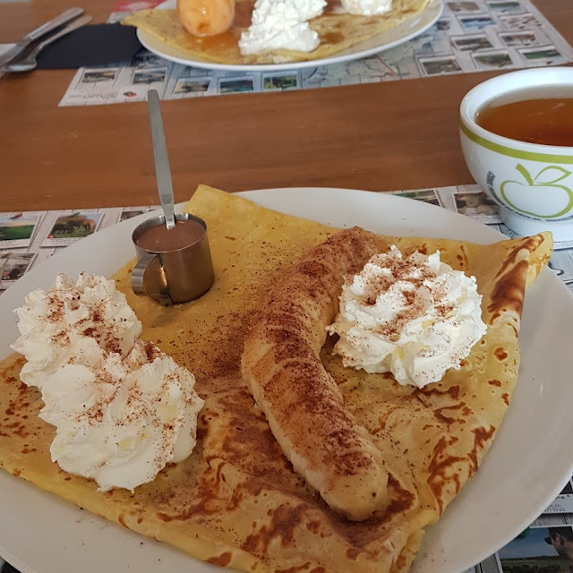 Crepes Mit Banane Schoggi