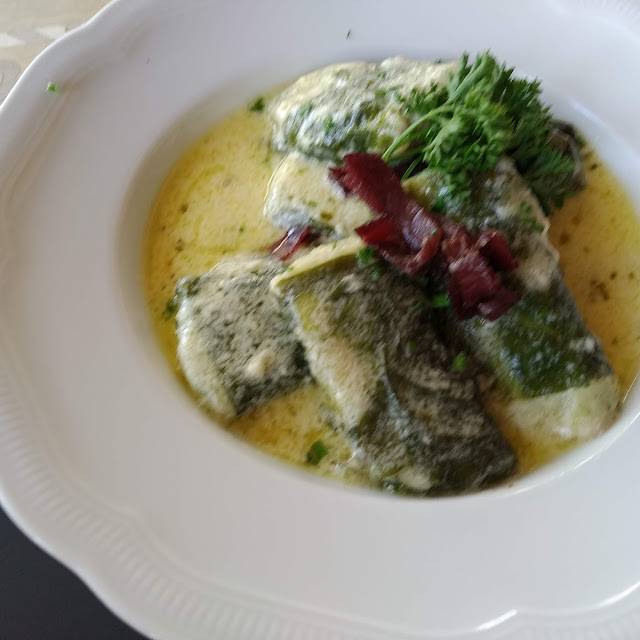 Capuns Mit Bergkäse-sauce