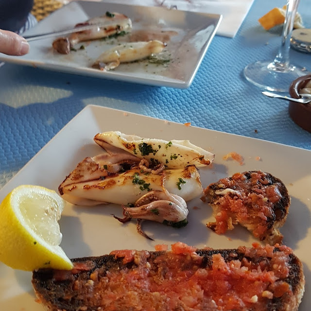Calamars À la Plancha