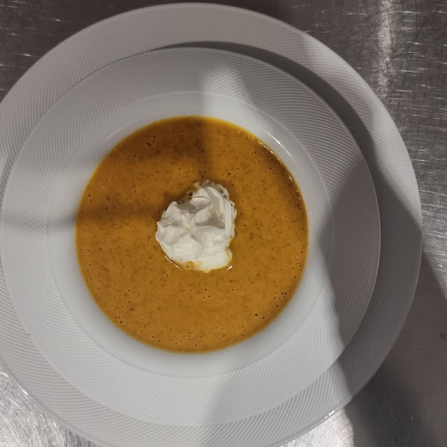 Creme de Courge Au Morilles