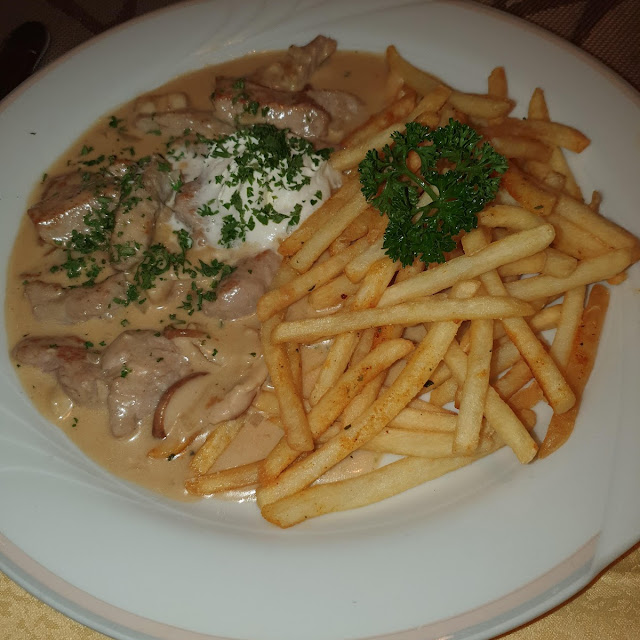 Kalbsgeschnetzeltes Mit Rösti