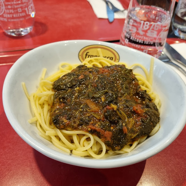 Fusilli Épinards