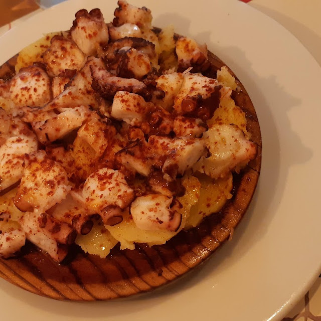Pulpo A la Gallega Media Racion