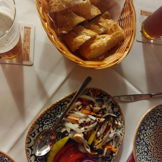 Oktopus-salat