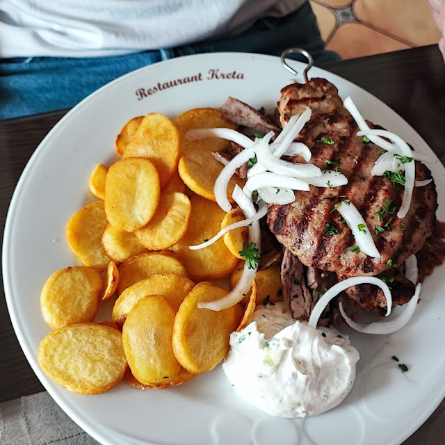 Grillteller Gyros & Lammspieß