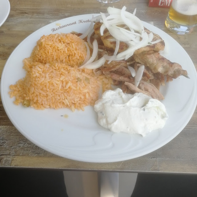 Gyros Mit Reis