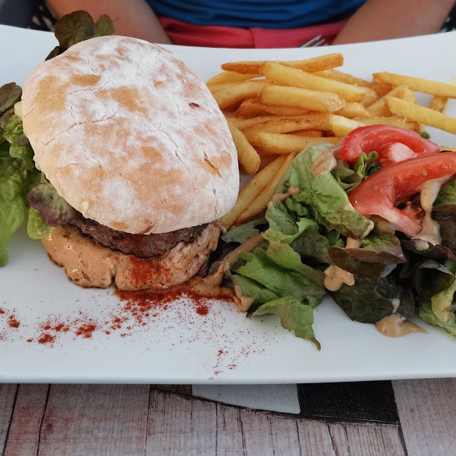 Burger and Fries
