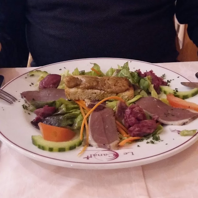 Salade Périgourdine Et Foie Gras Poêlé