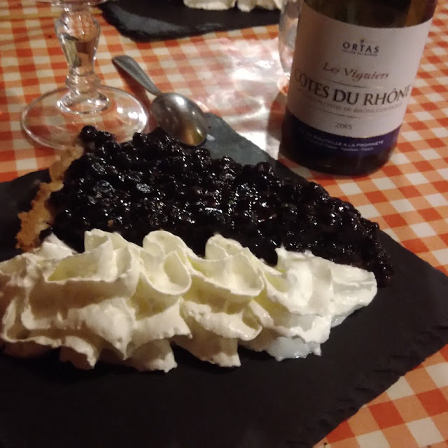 Tarte Aux Myrtilles Faite Sur Place