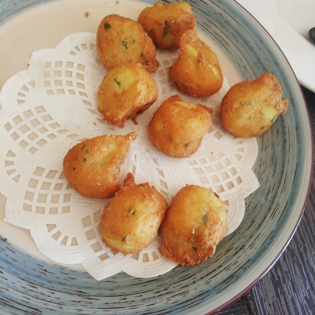 Buñuelos de Bacalao