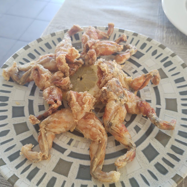 Ancas de Rana Fritas