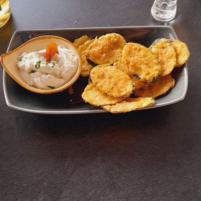 Panierte Zucchini