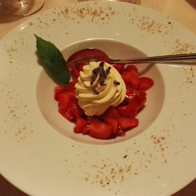 Fragole Con Gelato Alla Vaniglia