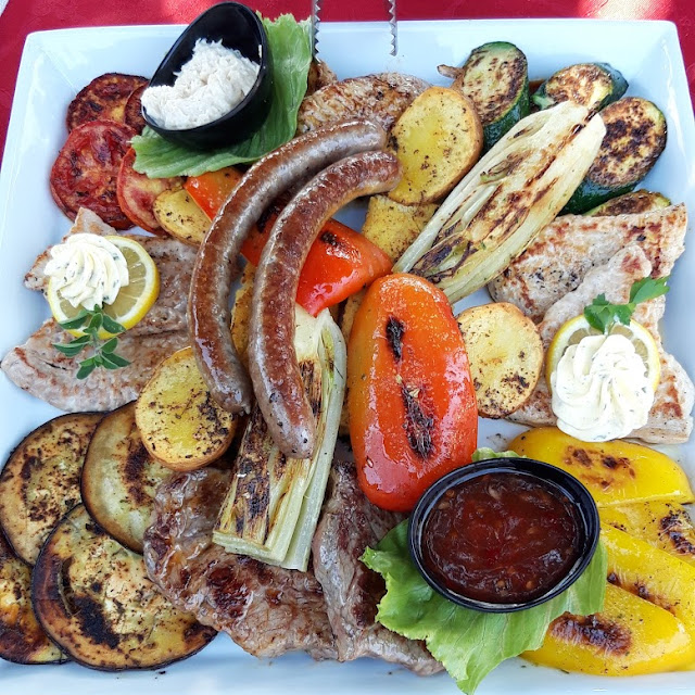Salsiccia E Verdure Grigliate