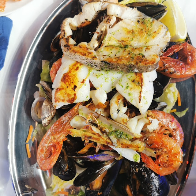 Menú de Gran Mariscada