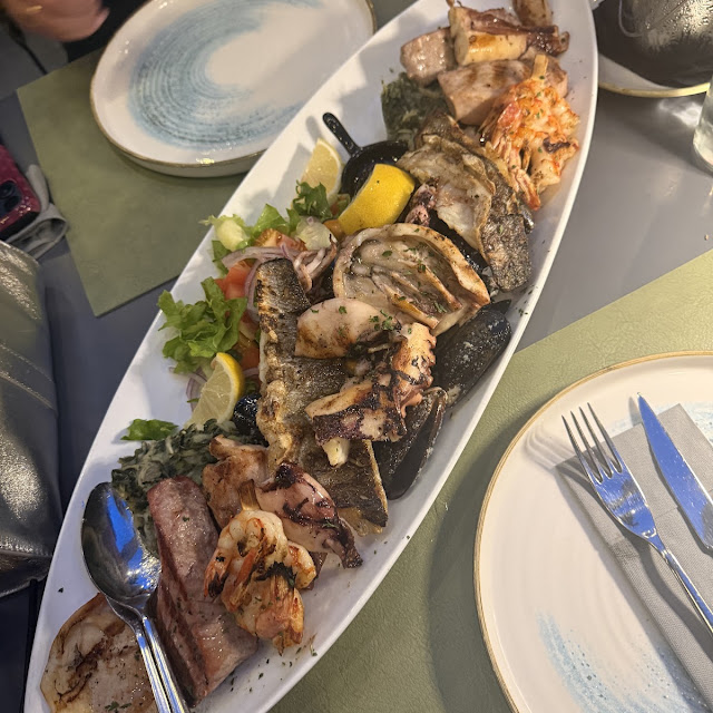 Grilled Mixed Seafood Platter