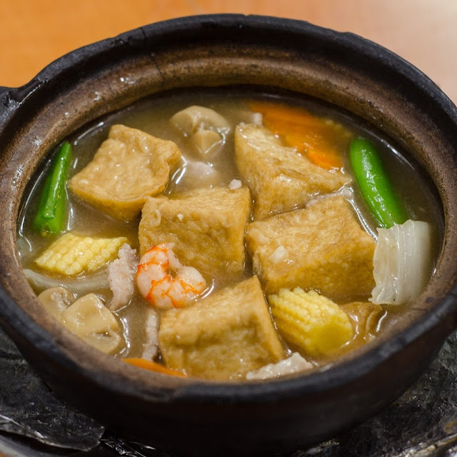 Clay Pot Tofu with Vegetables