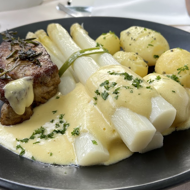 Kalbsrückensteak Mit Spargel