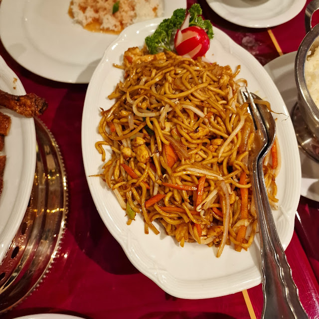 Macaroni with Vegetables and Chicken