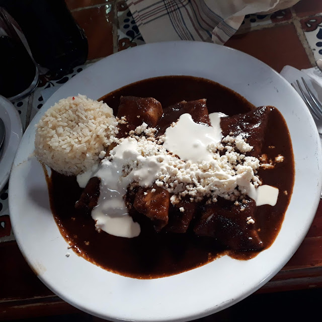 Enmoladas de Pollo