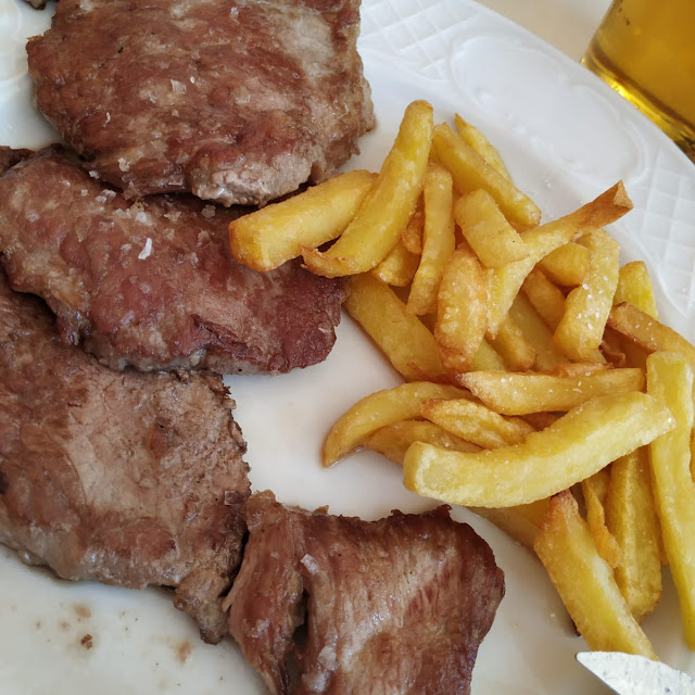 Solomillo Al Whisky Con Ensalada