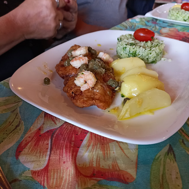 Filé de Peixe Belle Meuniére Com Arroz Com Brócolis