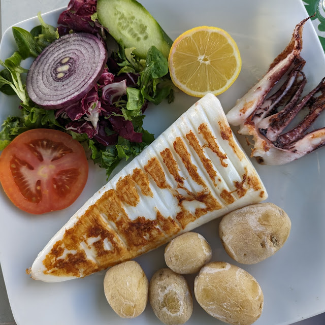 Tintenfisch Vom Grill