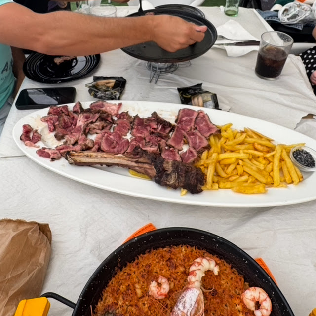 Paella de Marisco Con Gambas