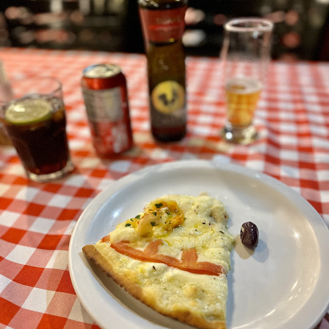 Pizza de Camarão Com Catupiry