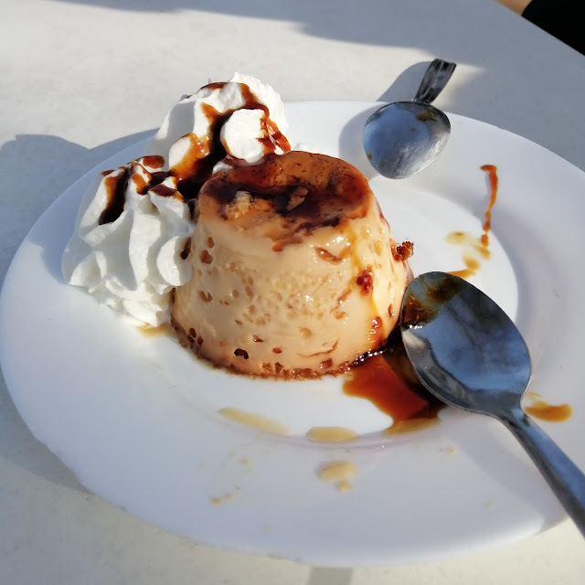Flan Restaurante El Cruce