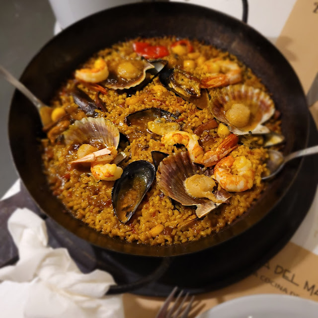 Paella Valenciana de Pulpo