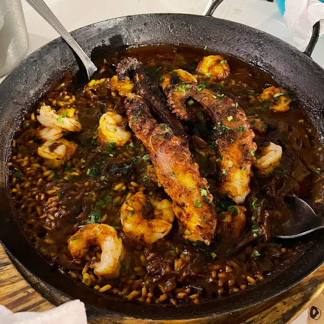 Paella Con Pulpo