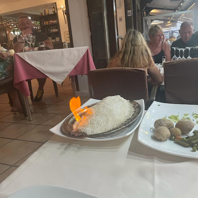 Sea Bass Cooked in Salt