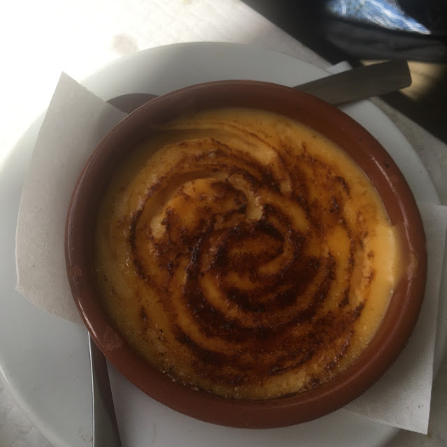 Postre Crema Catalana