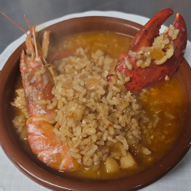 Arroz Caldoso Con Bogavante Y Langostino