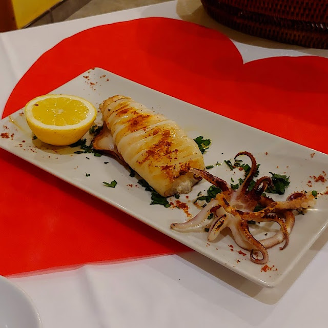 Calamar A la Plancha