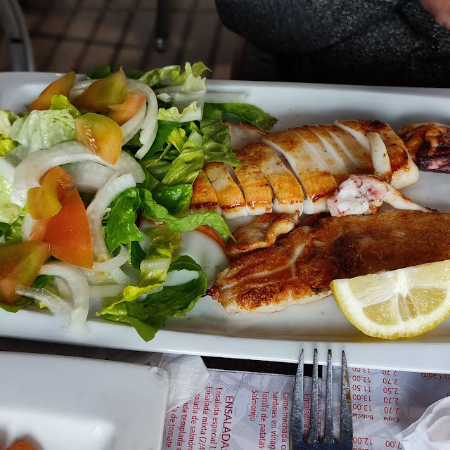 Grilled Cuttle Fish