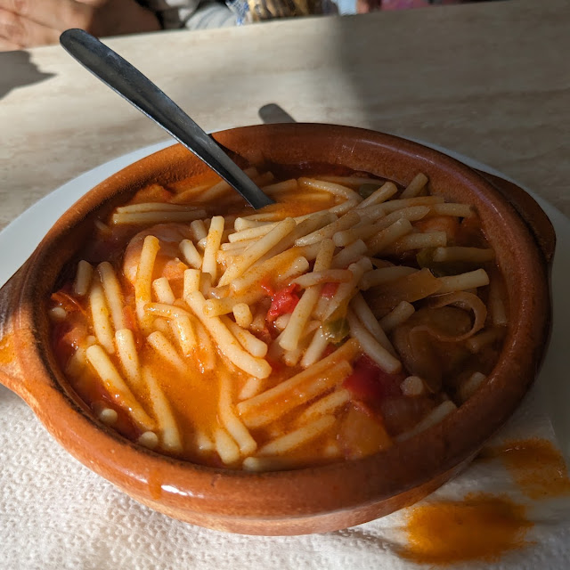Fideos Con Langostinos