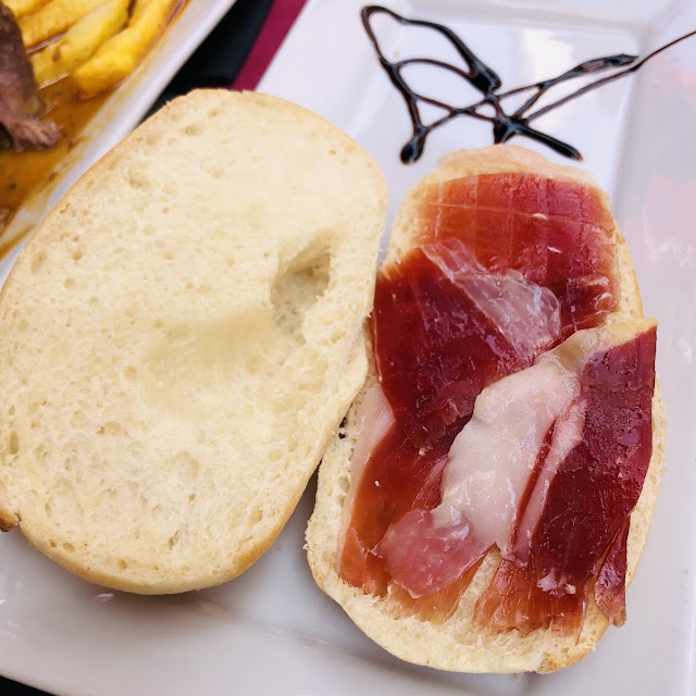 Iberian Ham and Cheese
