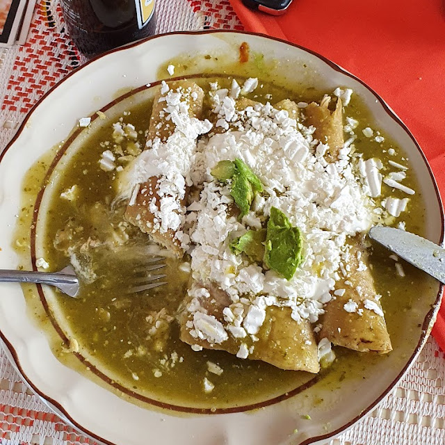 Enchiladas Verdes