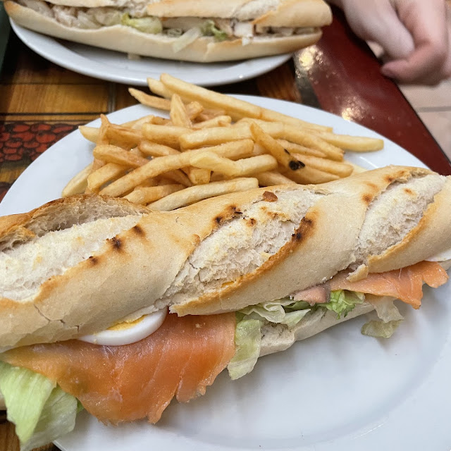 Bocadillo Vegetal de Salmón