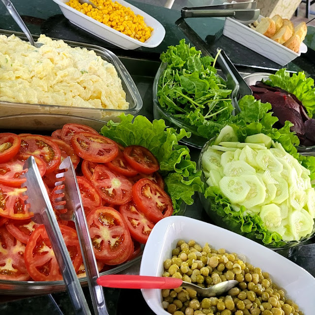 Saladas do Buffet